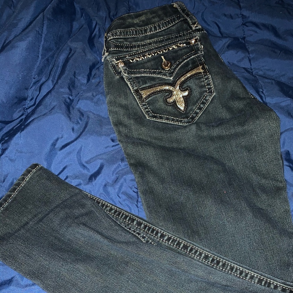 Stylish Rock Revival Jeans